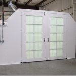 industrial spray booth