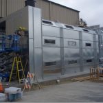 outdoor spray paint booth